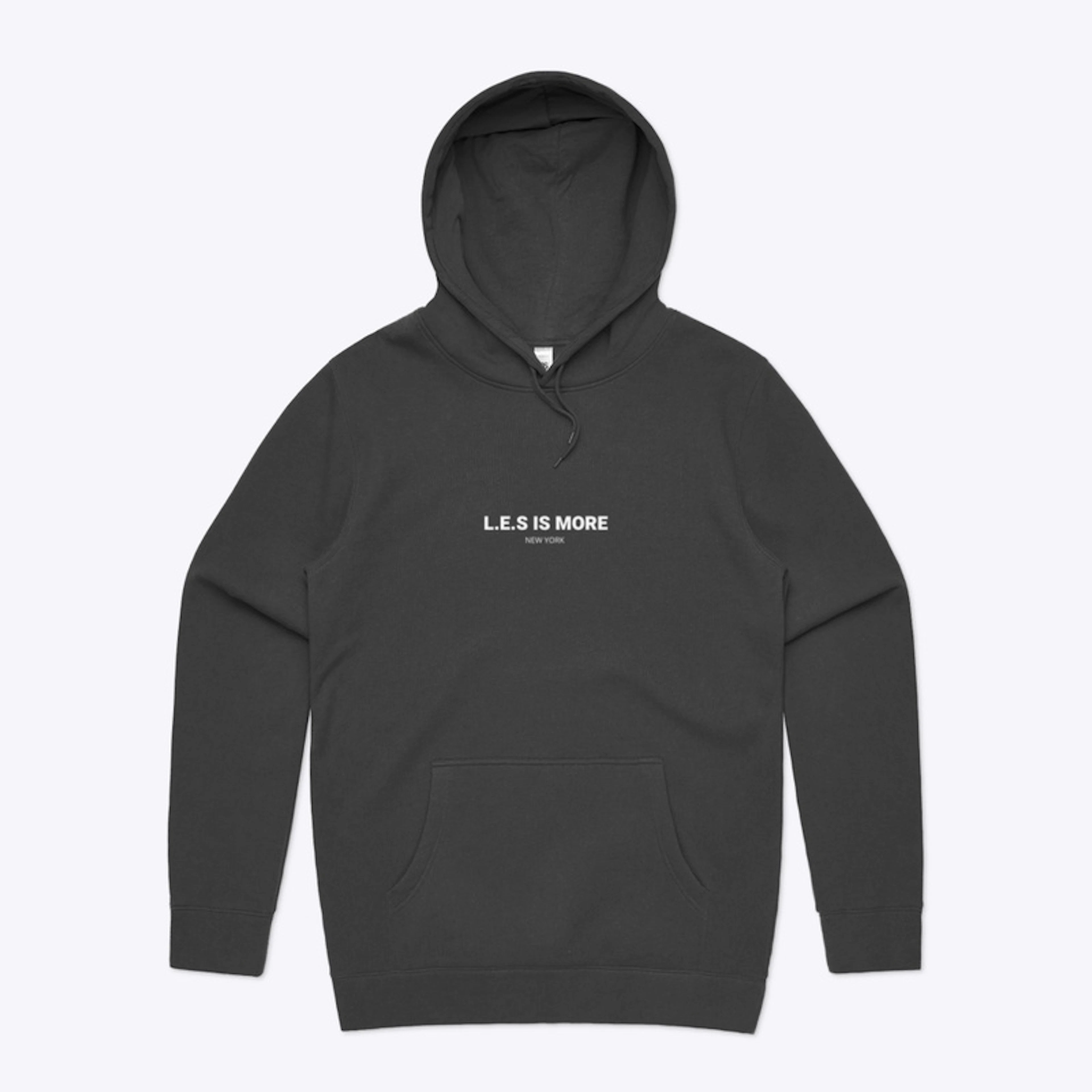 L.E.S IS MORE PULLOVER HOODIE